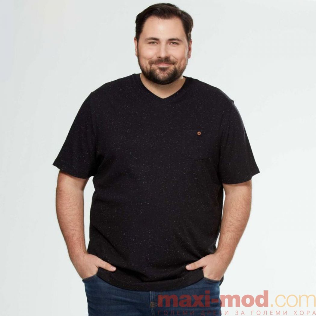 Голям размер мъжка тениска 