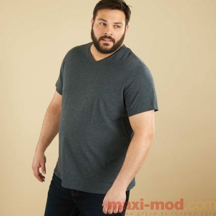 Голям размер мъжка тениска 