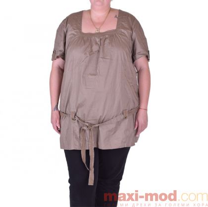 Голям размер дамска туника