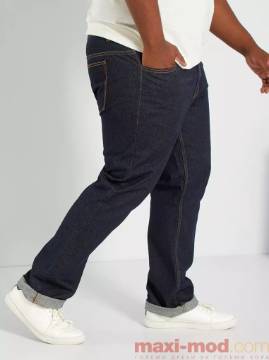 Голям размер мъжки обикновени дънки