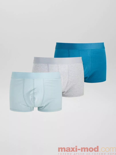 Голям размер мъжки боксерки 3 броя