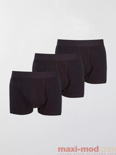 Голям размер мъжки боксерки 3 броя