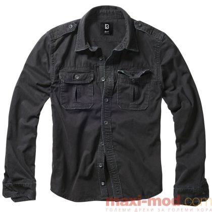 Винтидж риза с дълъг ръкав 