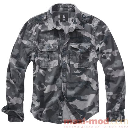 Камуфлажна риза голям размер