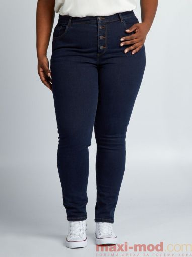 Голям размер дамски дънки 