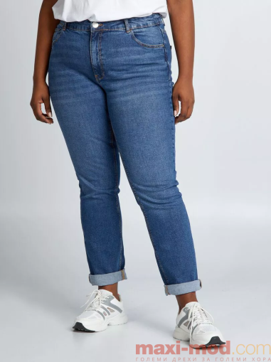 Голям размер дамски дънки 