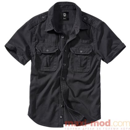 Винтидж риза с къс ръкав 