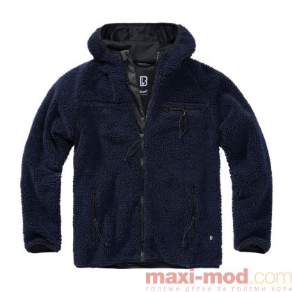 Голям размер мъжко шерпа яке