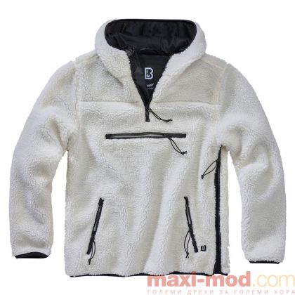 Голям размер мъжко шерпа яке
