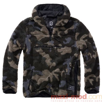 Голям размер мъжко шерпа яке