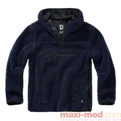 Голям размер мъжко шерпа яке