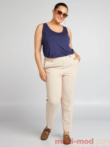 Дамски панталон макси размер тип "Цигара"