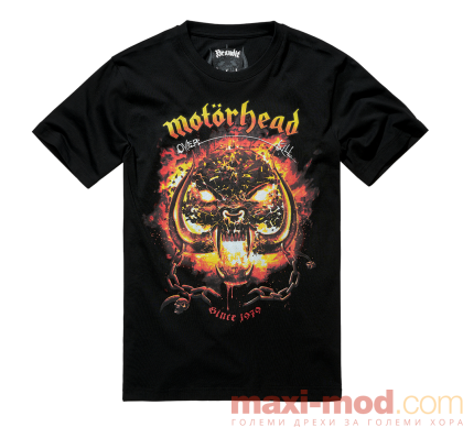 Голям размер мъжка тениска MOTÖRHEAD original