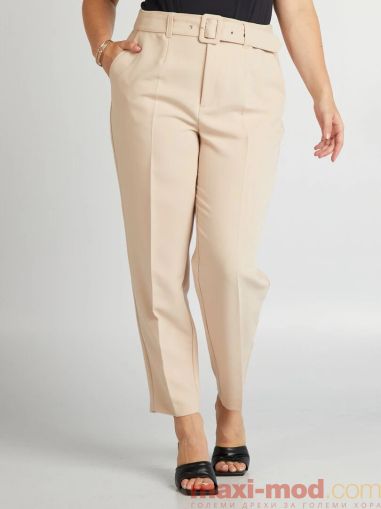 Дамски панталон макси размер тип "Цигара"