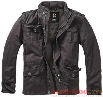 Голям размер мъжка парка с подплата 