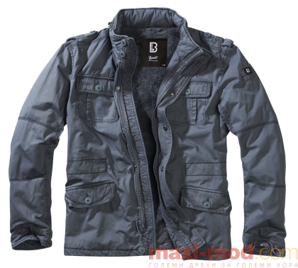 Голям размер мъжка парка с подплата 