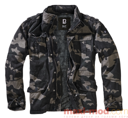 Голям размер мъжка парка с подплата 