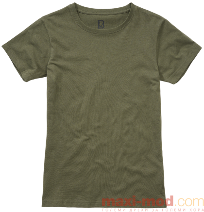 Голям размер дамска тениска 100% памук