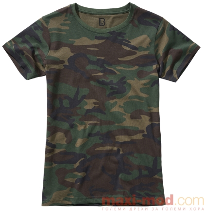 Голям размер дамска тениска 100% памук