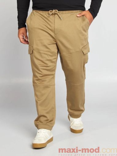 Голям размер мъжки карго панталон