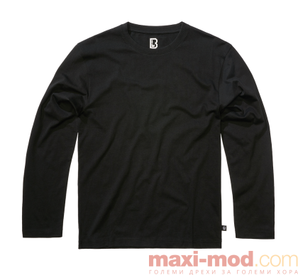 Трикотажна тениска от трико с дълъг ръкав