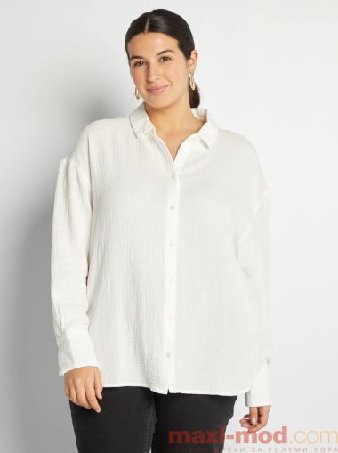 Дамска риза голям размер