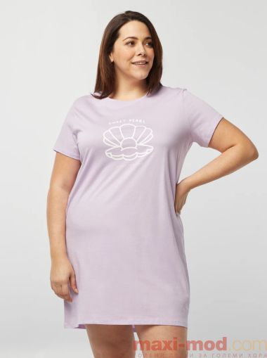 Голям размер дамска нощница