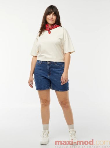 Къси панталони с висока талия