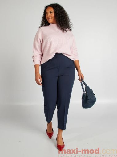 Дамски панталон макси размер тип "Цигара"