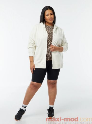 Голям размер дамски суичър