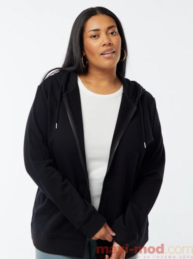 Голям размер дамски суичър