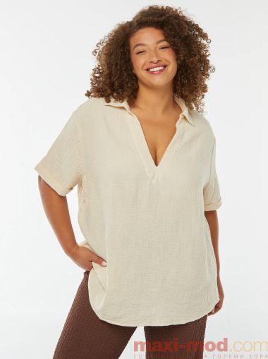 Голям размер дамска туника