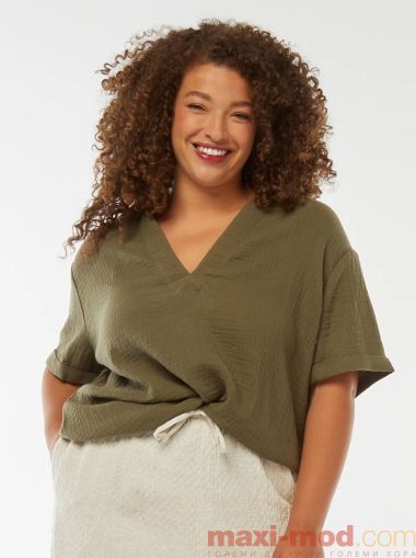 Голям размер дамска туника