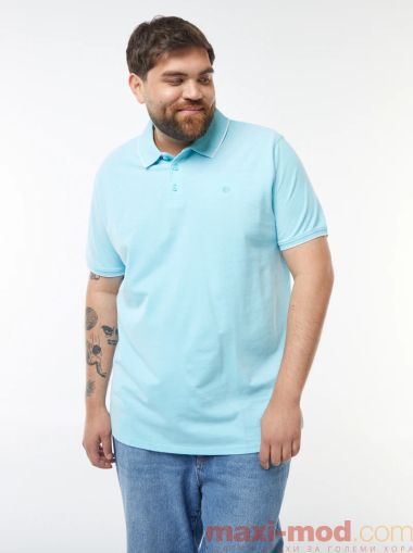 Голям номер мъжка блуза с къс ръкав