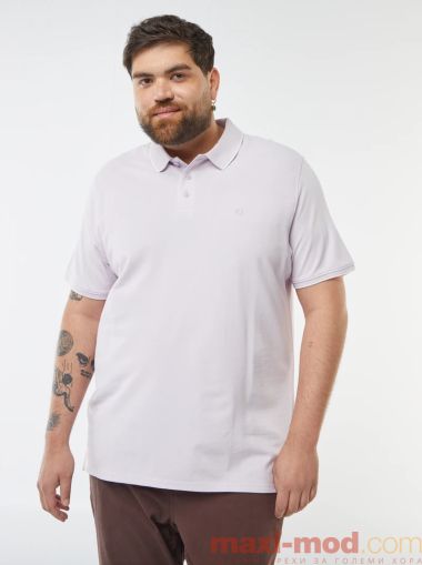 Голям номер мъжка блуза с къс ръкав