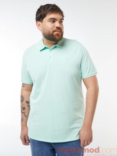 Голям номер мъжка блуза с къс ръкав