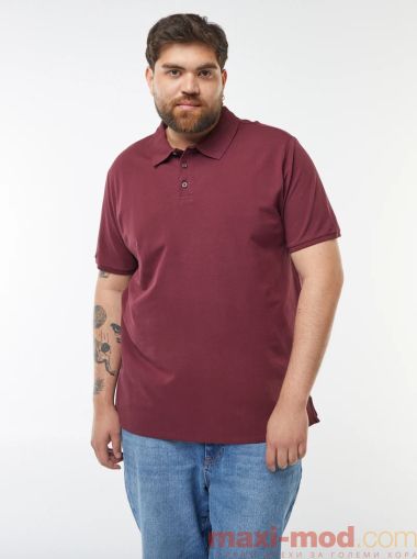 Голям номер мъжка блуза с къс ръкав