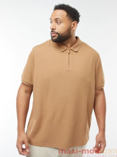 Поло тениска с къс ръкав от пике