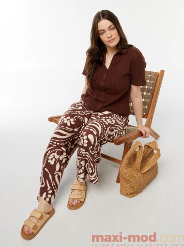 Широк дамски панталон