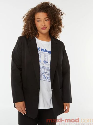 Дълго вталено сако