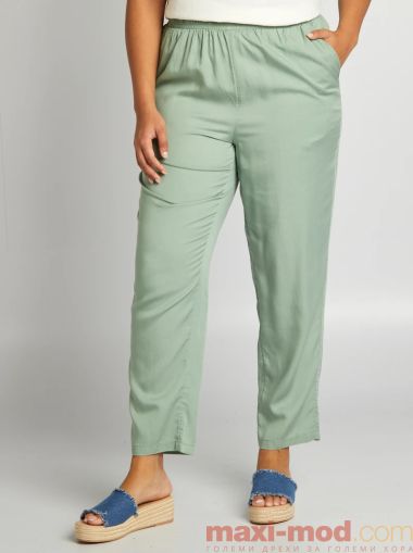 Голям размер дамски лек панталон