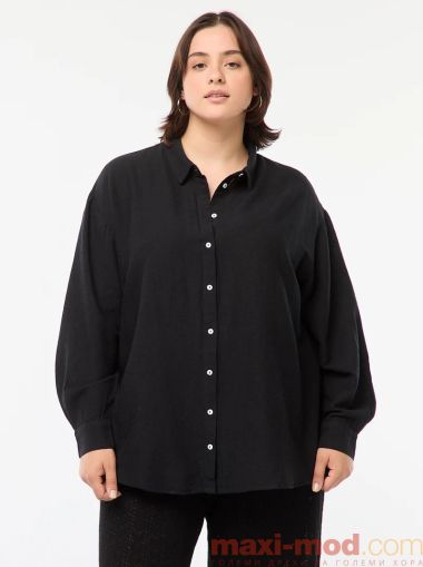 Дамска ленена риза голям размер