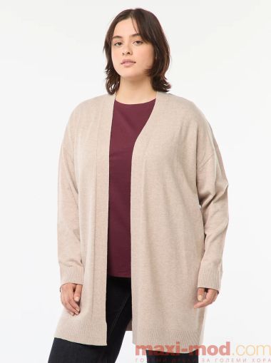 Лека дамска жилетка голям размер