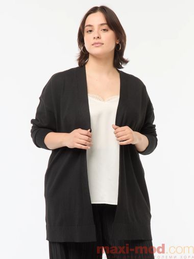 Лека дамска жилетка голям размер