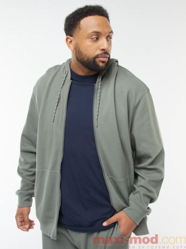 Голям размер мъжки суичър