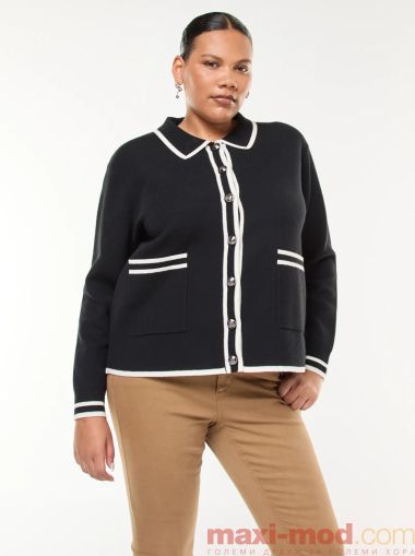 Голям  размер дамска жиелетка