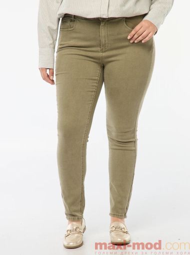 Тесни панталони с висока талия 
