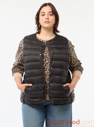 Дамска грейка без ръкави голям размер