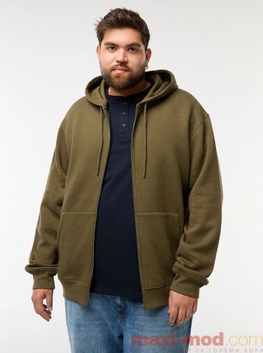 Голям размер мъжки суичър