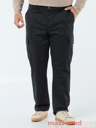 Голям размер мъжки карго панталон